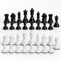Vintage 1950s Fischer Dubrovnik Painted Chess Set - Chess Pieces Only, 3.8-Inch King - complete set